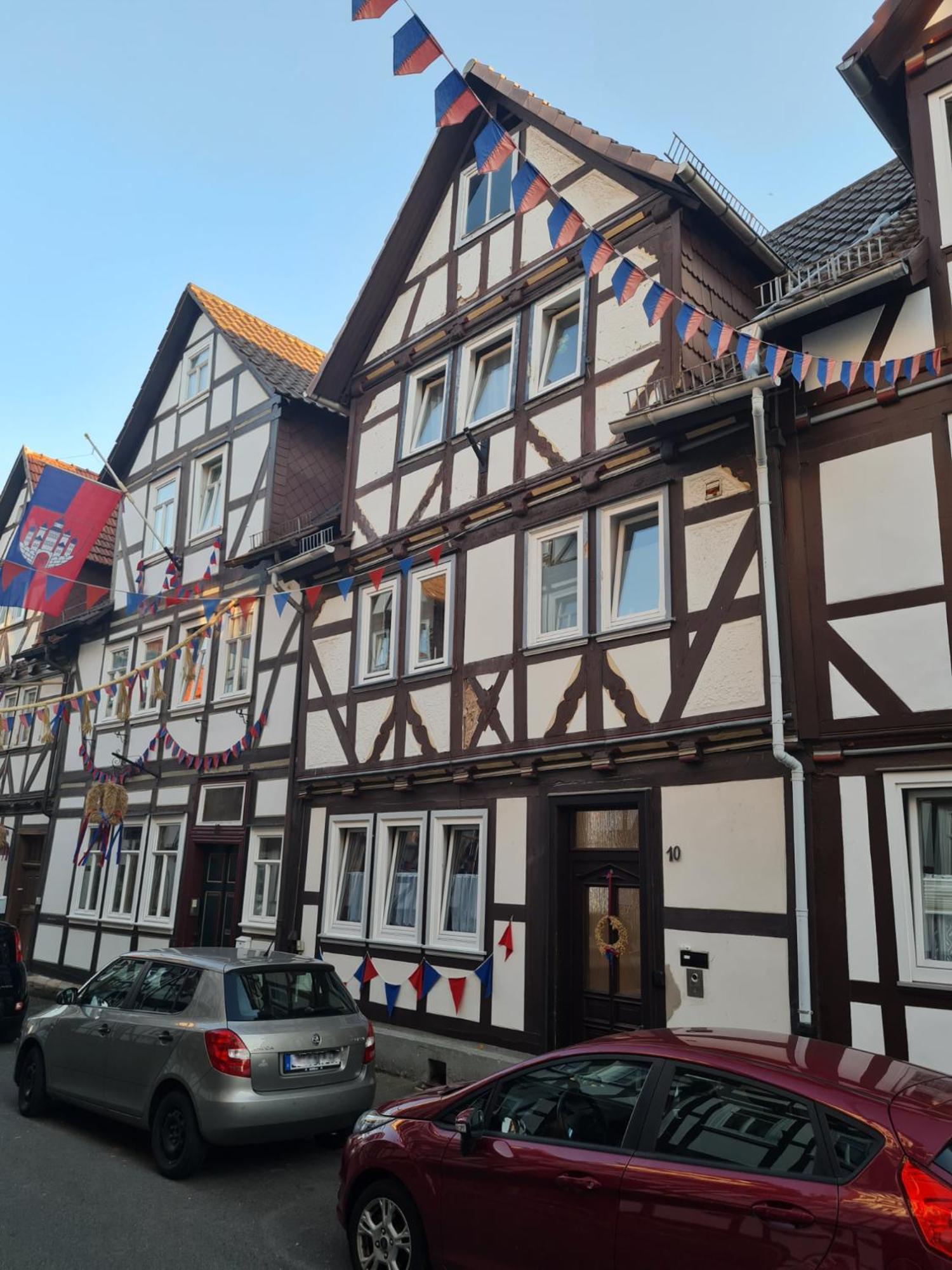 Fachwerk- Ferienwohnung Mit Charme 바트순덴알렌도르프 객실 사진